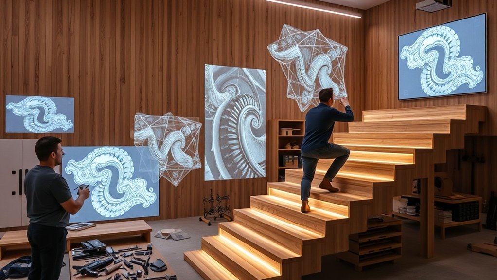 Révolution de la rénovation d'escaliers en 3D