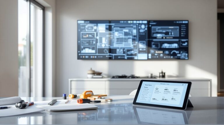 système de suivi de rénovation d'appartement