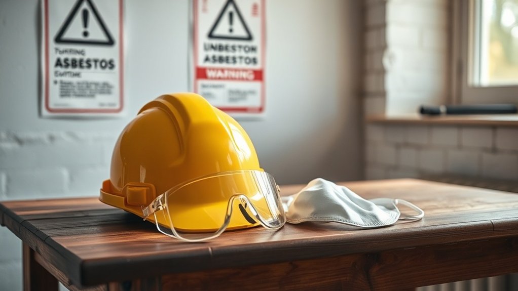 exposition à l'amiante exigences en matière d'EPI