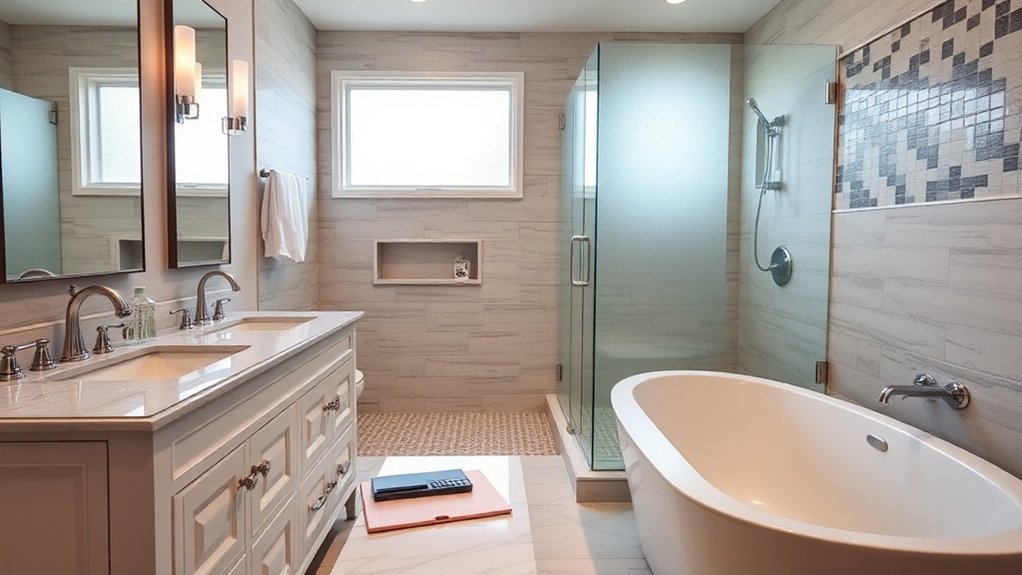 facteurs de budget pour la rénovation de salle de bain