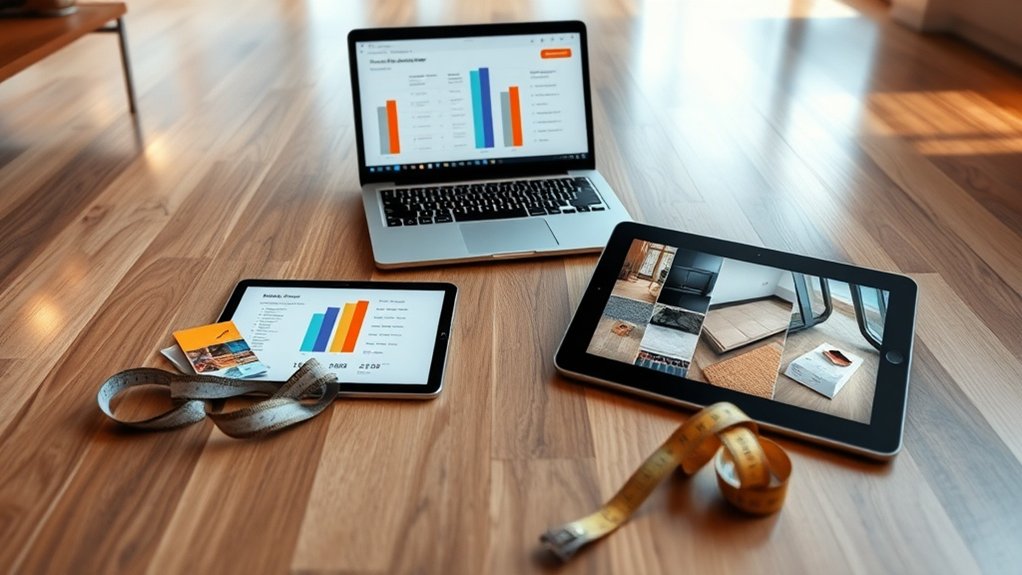 aperçu de la structure des prix des revêtements de sol