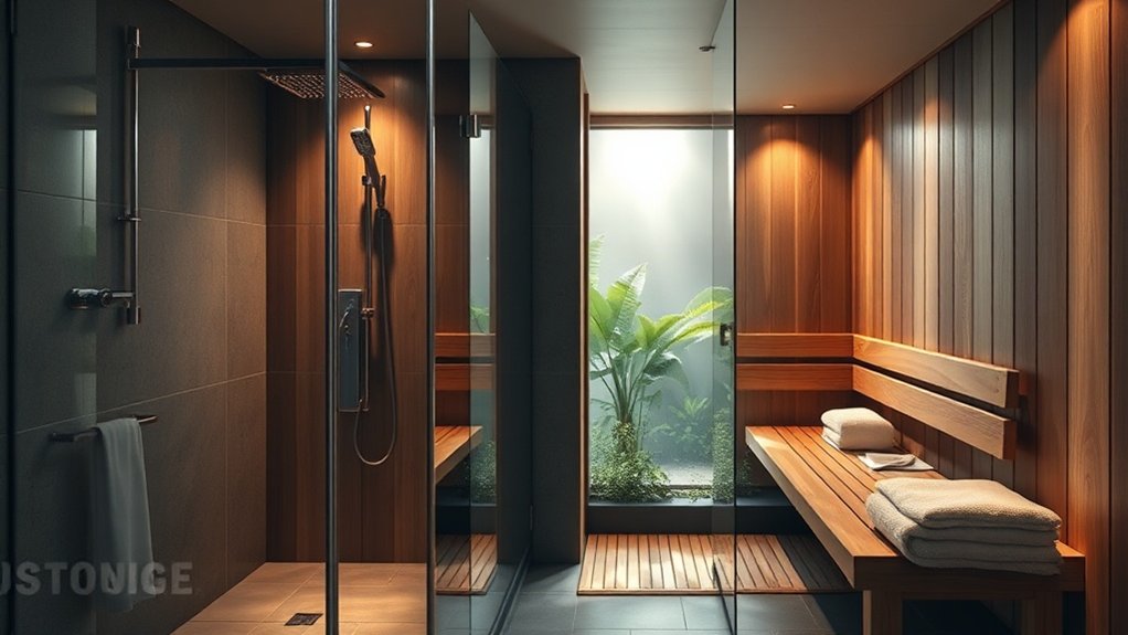 évolution du design de la douche italienne