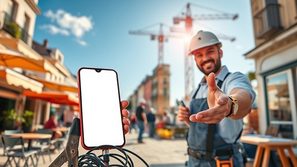 électriciens locaux plateformes technologiques