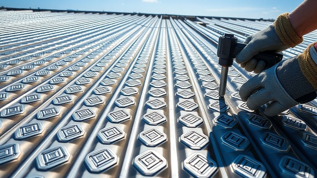 sélection de profil de sol en acier