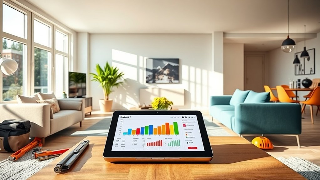 gestion de budget de rénovation virtuelle