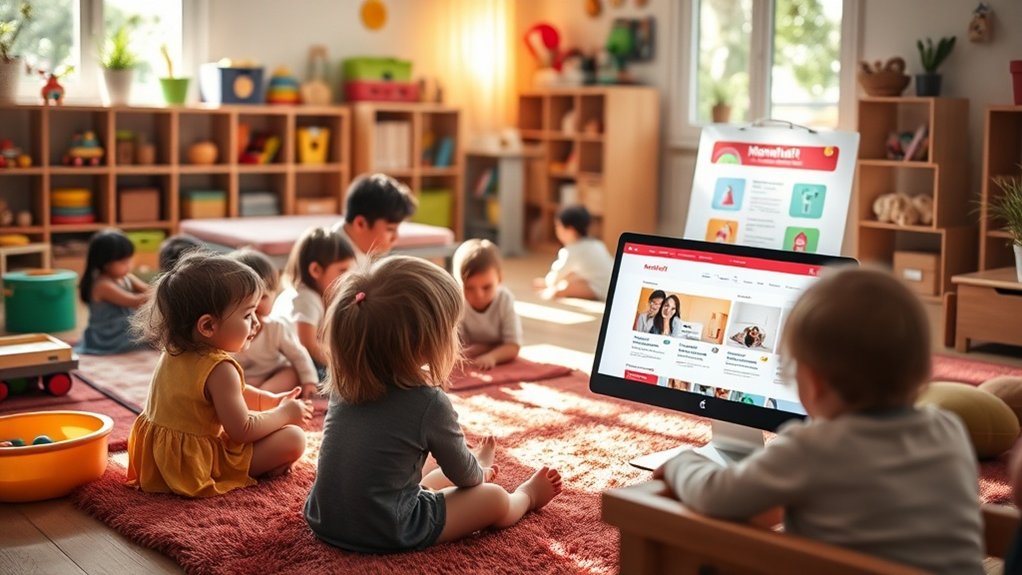 la recherche de garde d'enfants facilitée