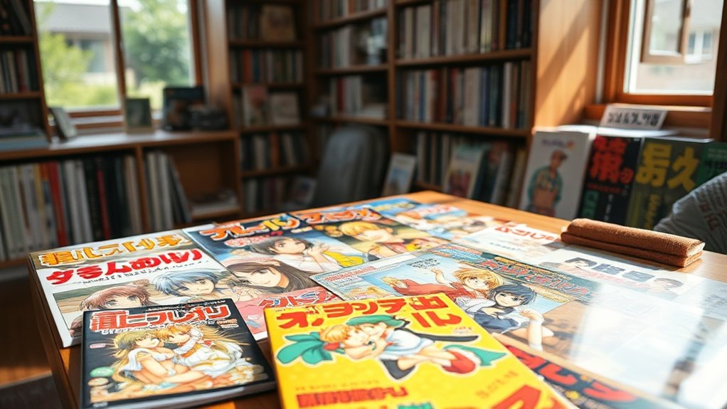 genres divers élargissant la bibliothèque