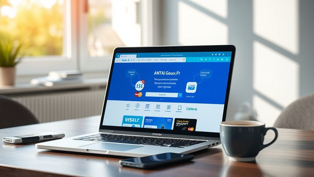 options de paiement en ligne disponibles