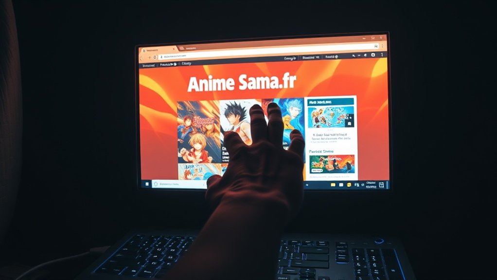 risques de sécurité sur anime sama