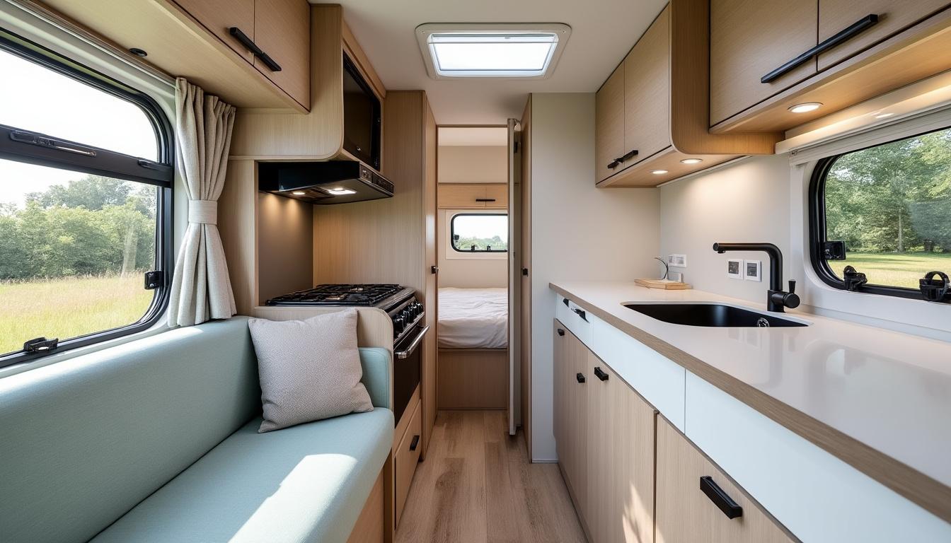 découvrez des astuces pratiques pour optimiser l'espace lors de la rénovation intérieure de votre petite caravane et créer un environnement fonctionnel et agréable.