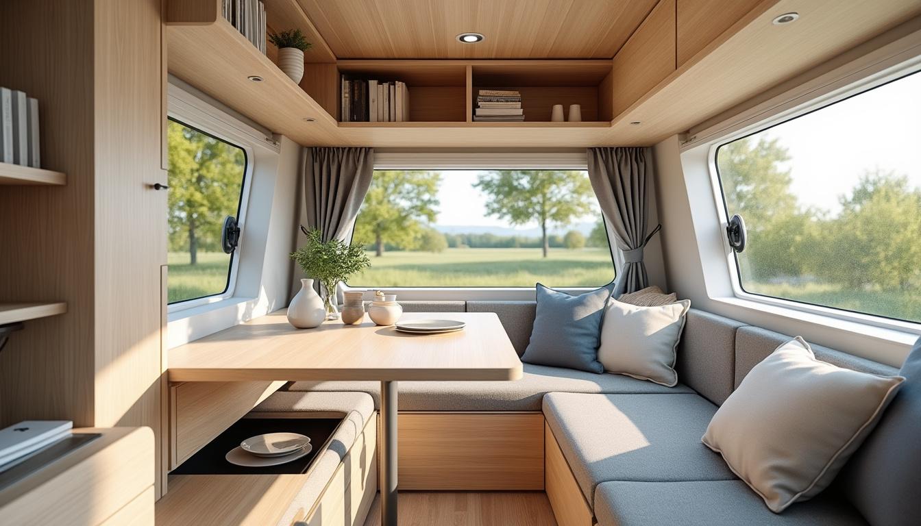 découvrez des astuces pratiques pour la rénovation intérieure de votre petite caravane et optimisez chaque centimètre de votre espace de vie mobile.