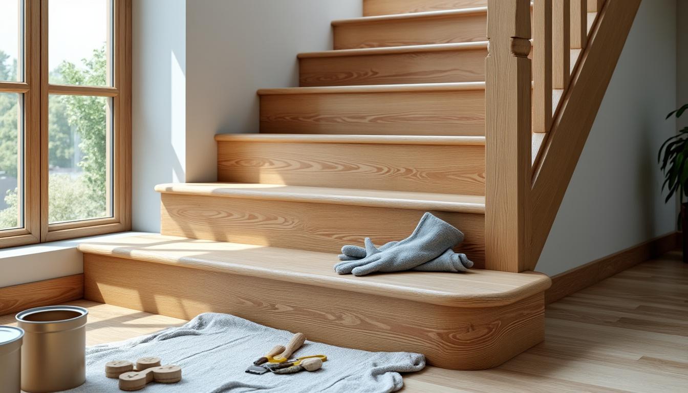 découvrez notre guide complet pour rénover un escalier en bois et obtenir un résultat réussi. conseils pratiques, étapes détaillées et astuces pour redonner vie à votre escalier.