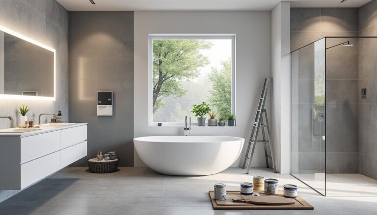 découvrez le prix moyen pour la rénovation d'une salle de bain en 2026, avec des conseils pour estimer votre budget et choisir les meilleures options pour votre projet.