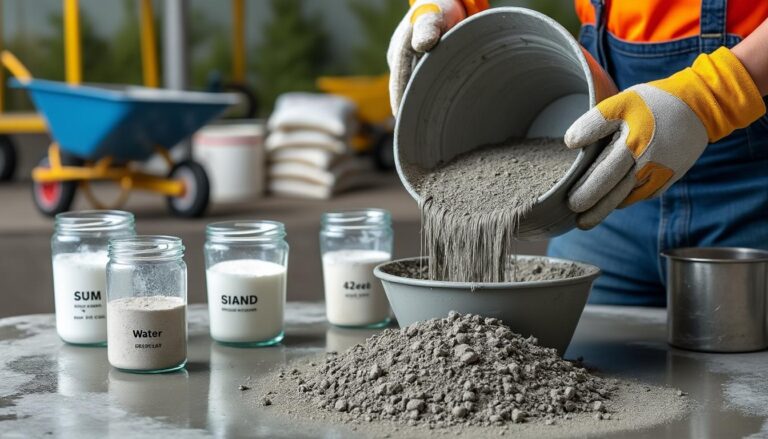 découvrez notre guide complet pour un dosage précis du béton et obtenez un mélange parfait pour tous vos travaux de construction.