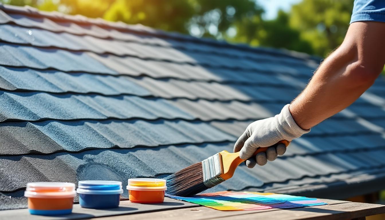 découvrez comment choisir la peinture idéale pour votre toiture et les étapes pour l'appliquer correctement afin de protéger et embellir votre maison.