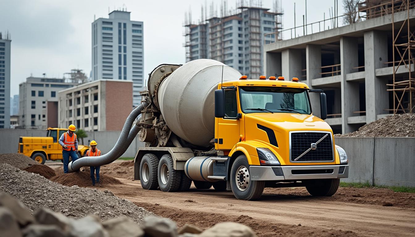 découvrez le prix estimé en 2026 d'une toupie béton de 7m3, pour prévoir vos travaux de construction avec précision et transparence.