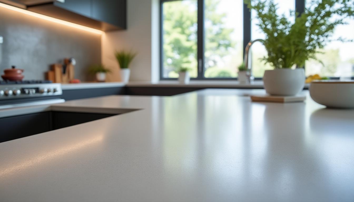 découvrez nos conseils pratiques pour réussir la rénovation de votre plan de travail avec du béton ciré, alliant esthétique et durabilité.