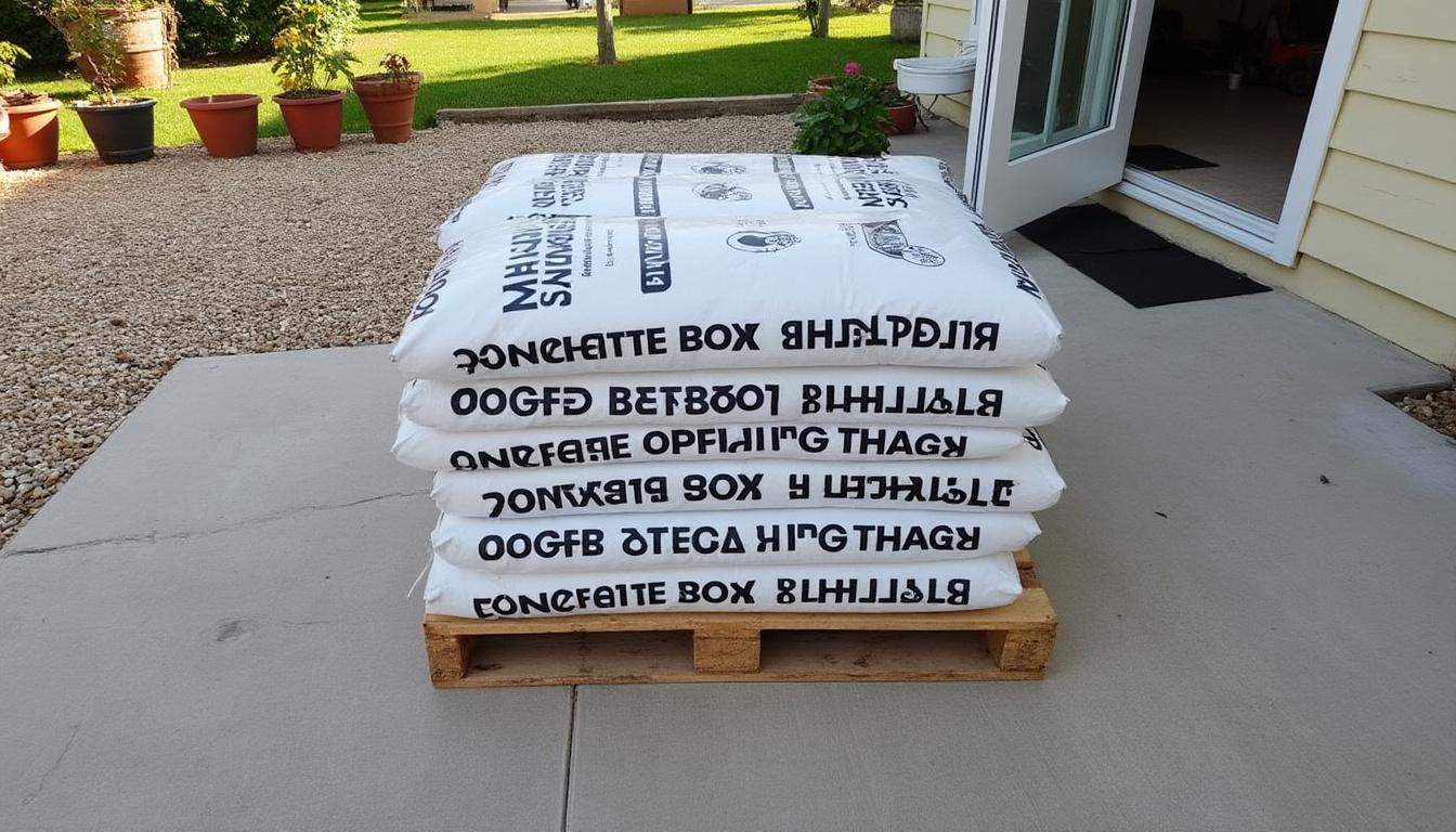découvrez combien de sacs de béton prêt à l’emploi sont nécessaires pour couvrir 1 m² et réalisez vos travaux de construction avec précision.