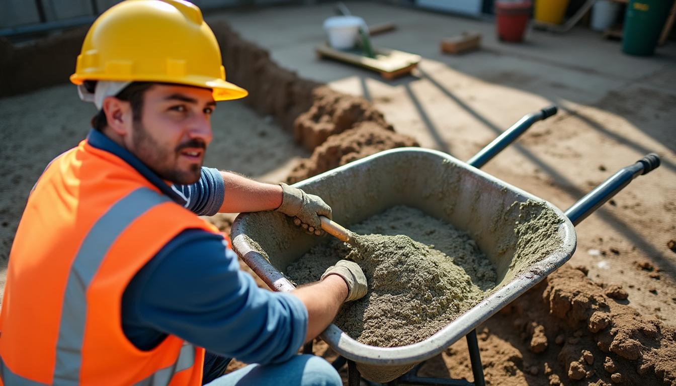 découvrez combien de sacs de béton prêt à l’emploi sont nécessaires pour couvrir une surface de 1 m² et réalisez vos travaux de construction avec précision.