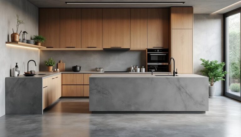 découvrez nos conseils pratiques pour réussir la finition de votre cuisine en béton ciré et obtenir un rendu élégant et durable.