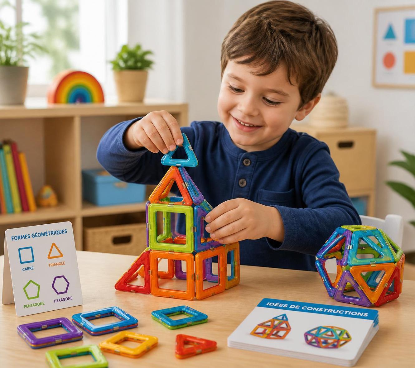 découvrez les jeux magnétiques de construction, une activité ludique et éducative pour développer la créativité et les compétences des enfants tout en s'amusant.