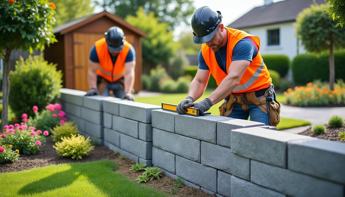 découvrez toutes les étapes et conseils essentiels pour poser des plaques béton et construire une clôture solide de 2 mètres de hauteur.
