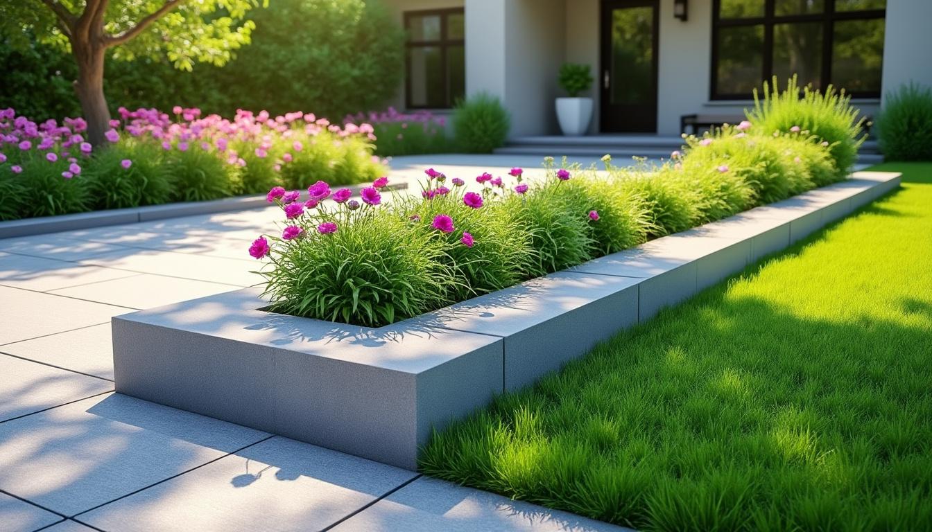 découvrez comment utiliser des bordures en béton pour délimiter et sécuriser efficacement vos espaces extérieurs, alliant solidité et esthétisme pour un aménagement durable.