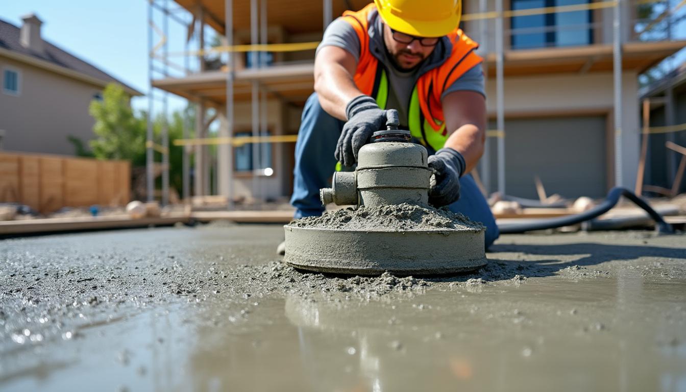 découvrez comment utiliser un vibreur béton pour garantir une dalle parfaitement compacte et durable. conseils pratiques et astuces pour un béton sans bulles d'air.