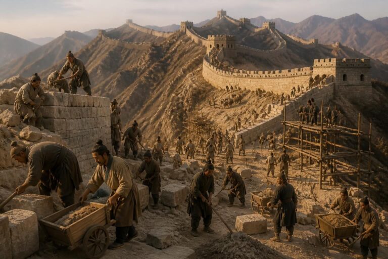 découvrez combien de temps il a fallu pour construire la grande muraille de chine, ses différentes phases de construction et les défis historiques rencontrés.