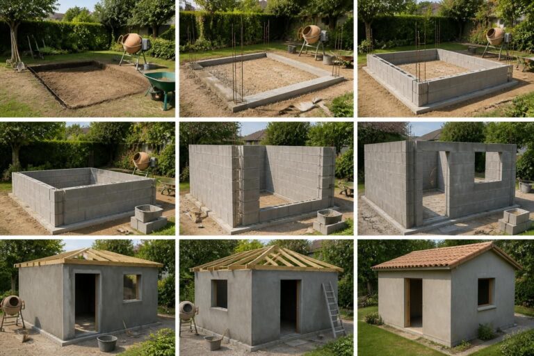 apprenez à construire un abri de jardin en parpaing grâce à notre guide étape par étape, avec des conseils pratiques pour réussir chaque phase du chantier.