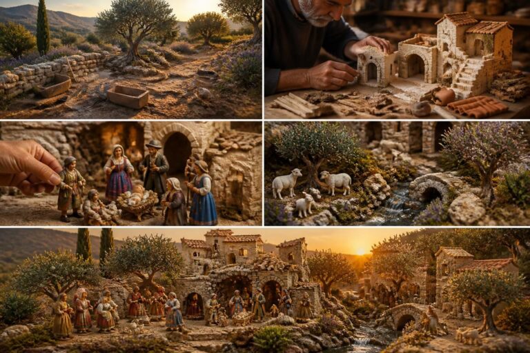 découvrez les étapes clés pour réussir la construction d'une crèche provençale traditionnelle, alliant authenticité et savoir-faire artisanal.